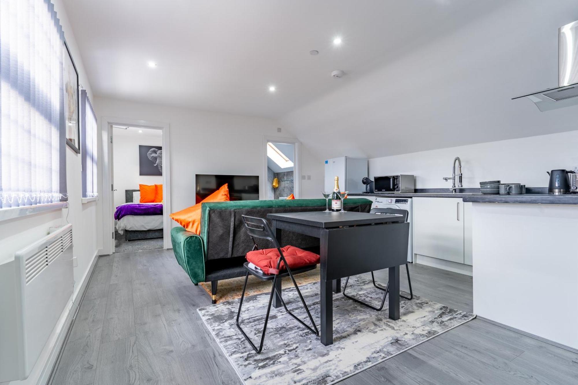 Birmingham Apt-Sleeps 4-Walk To City Centre-Pets Exterior photo