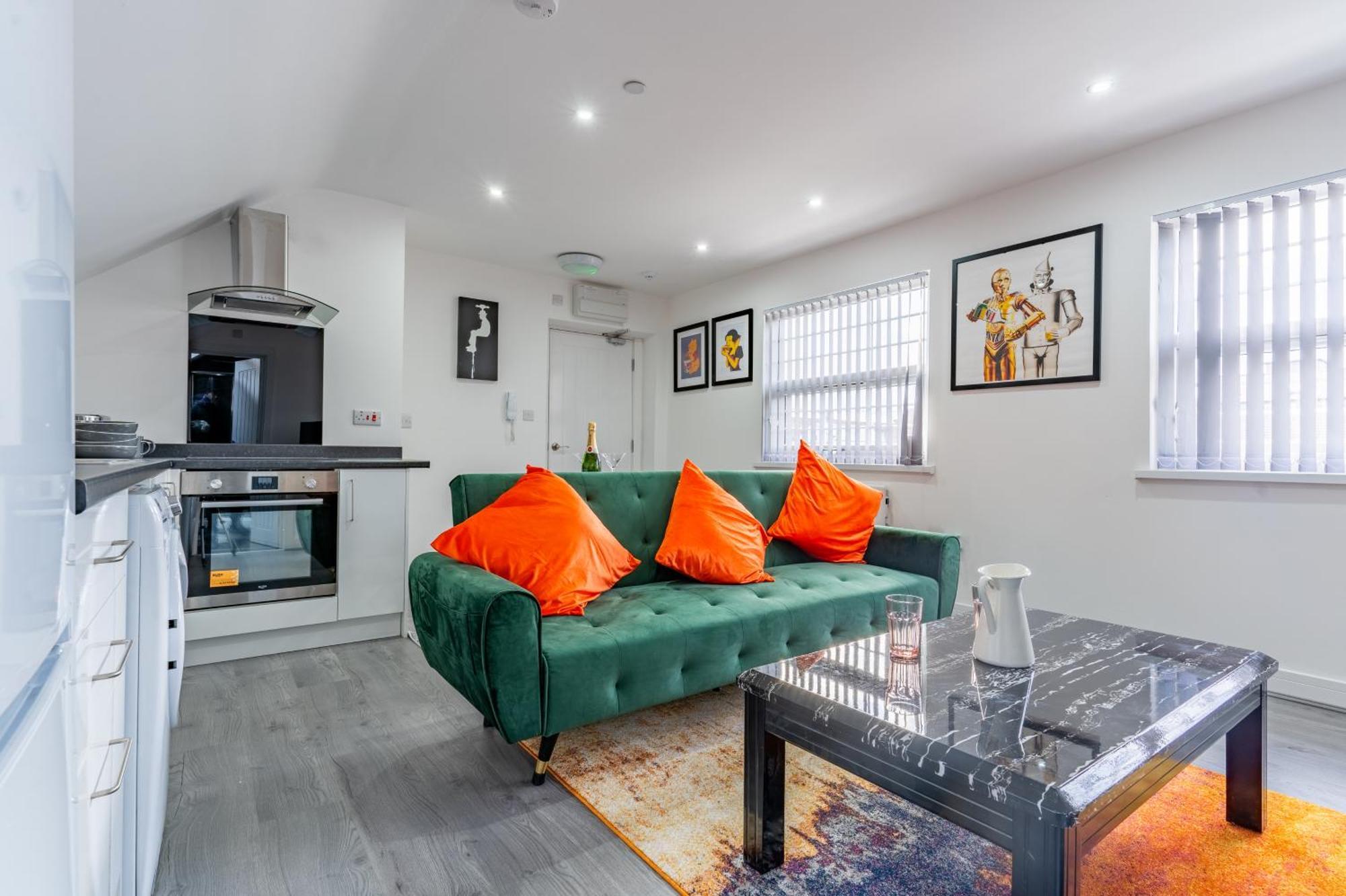 Birmingham Apt-Sleeps 4-Walk To City Centre-Pets Exterior photo